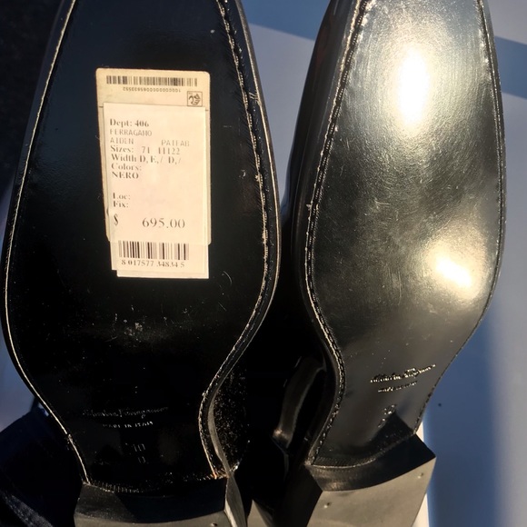Ferragamo - Italian Aiden Patent Leather Oxfords